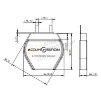 Фото AS2022020 4.2V 50mAh Li-pol